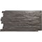 Ekena Millwork 49"W x 25 1/2"H x 1 1/4"D Acadia Ledge Stacked Stone, StoneWall Faux Stone Siding Panel, Slate Gray PNU24X48ALSG - alternate 1